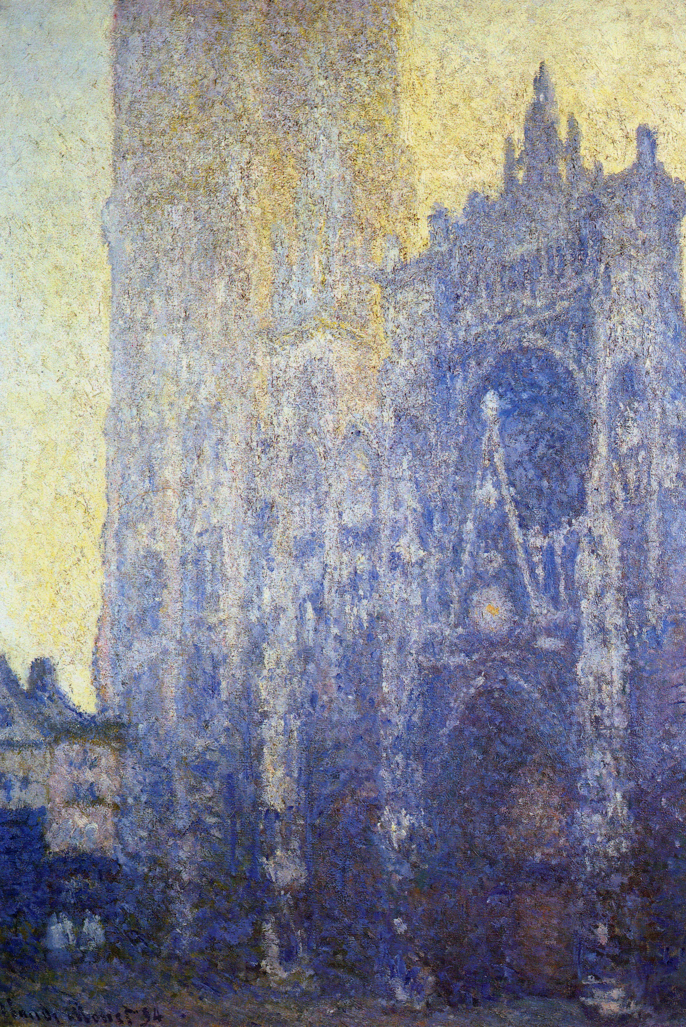 Rouen Cathedral, the Portal, Morning Effect 1894